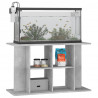 Stojak pod akwarium Betonowy Szary 100x40x60 cm Drewno konstrukcyjne
