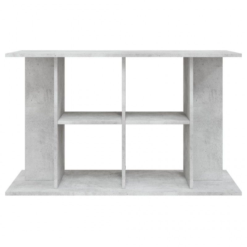 Stojak pod akwarium Betonowy Szary 100x40x60 cm Drewno konstrukcyjne