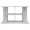 Stojak pod akwarium Betonowy Szary 100x40x60 cm Drewno konstrukcyjne