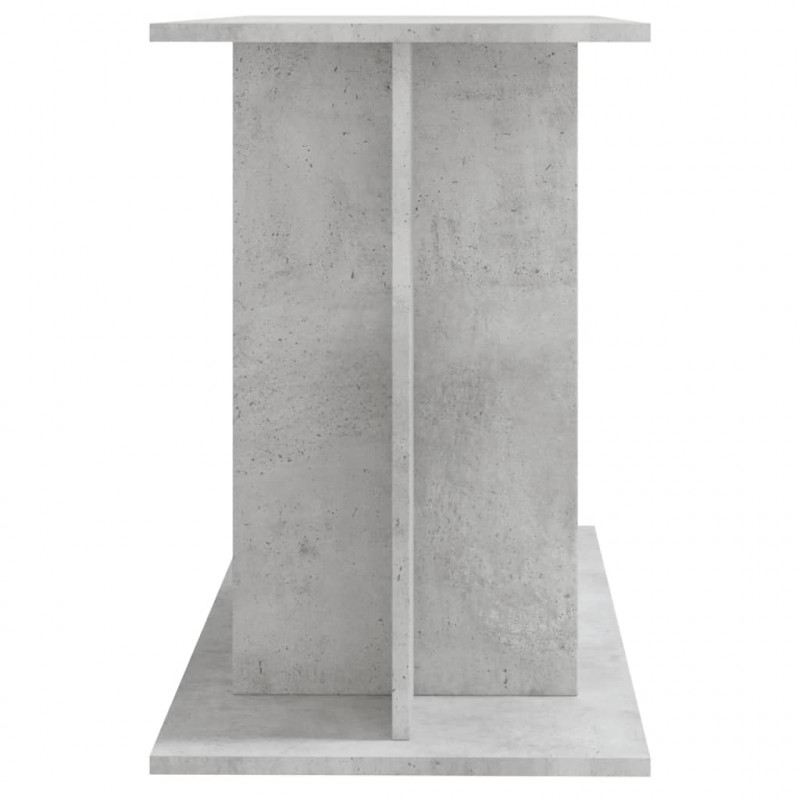 Stojak pod akwarium Betonowy Szary 100x40x60 cm Drewno konstrukcyjne
