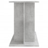 Stojak pod akwarium Betonowy Szary 100x40x60 cm Drewno konstrukcyjne