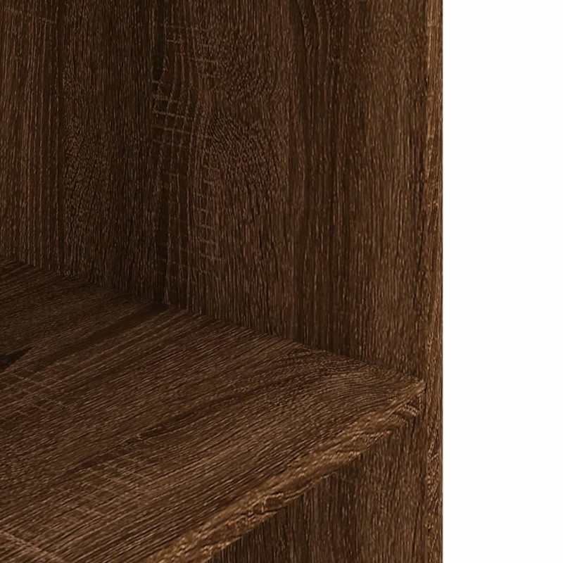 Szafka pod akwarium, brązowy dąb, 100x40x60 cm