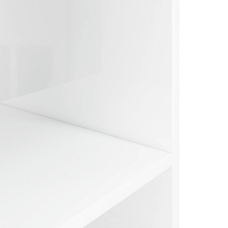 Szafka pod akwarium, biała na wysoki połysk, 120x40x60 cm