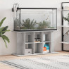 Stojak pod akwarium Betonowy Szary 120x40x60 cm Drewno konstrukcyjne