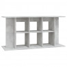Stojak pod akwarium Betonowy Szary 120x40x60 cm Drewno konstrukcyjne