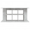 Stojak pod akwarium Betonowy Szary 120x40x60 cm Drewno konstrukcyjne