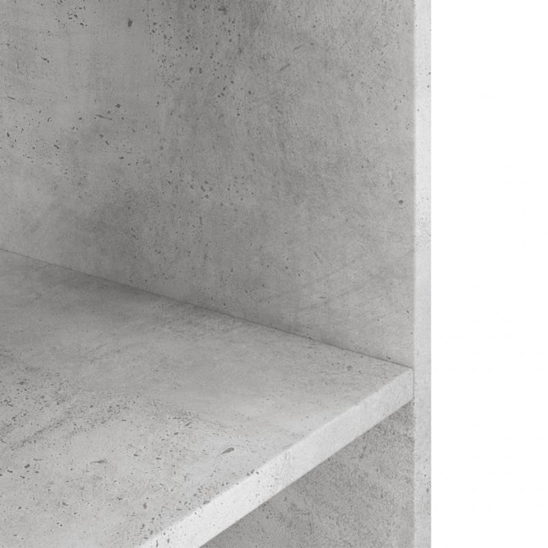 Stojak pod akwarium Betonowy Szary 120x40x60 cm Drewno konstrukcyjne
