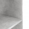 Stojak pod akwarium Betonowy Szary 120x40x60 cm Drewno konstrukcyjne