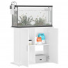 Szafka pod akwarium, biała 81x36x73 cm, materiał drewnopochodny