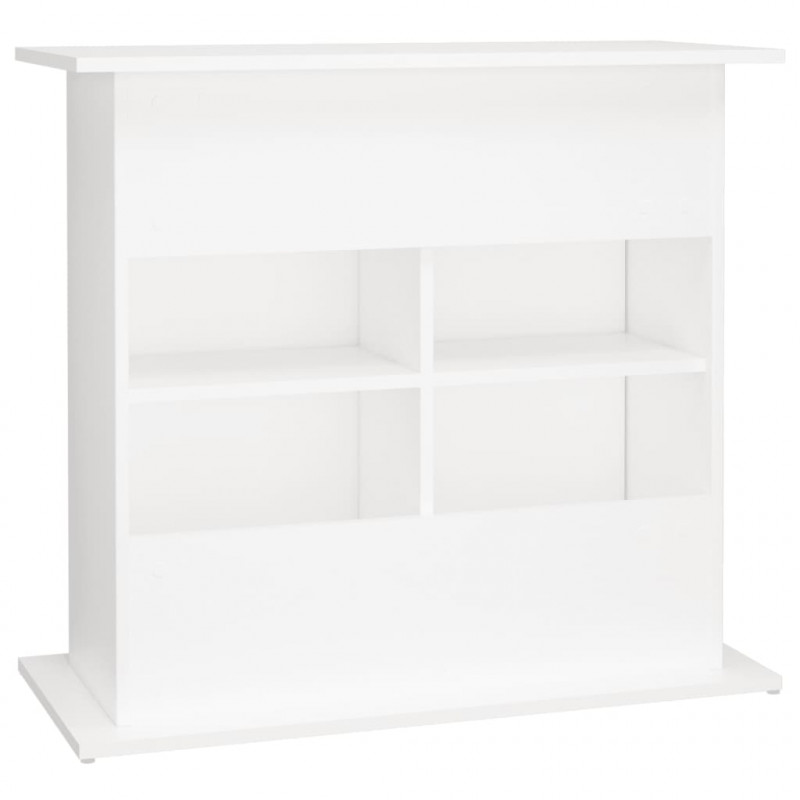 Szafka pod akwarium, biała 81x36x73 cm, materiał drewnopochodny