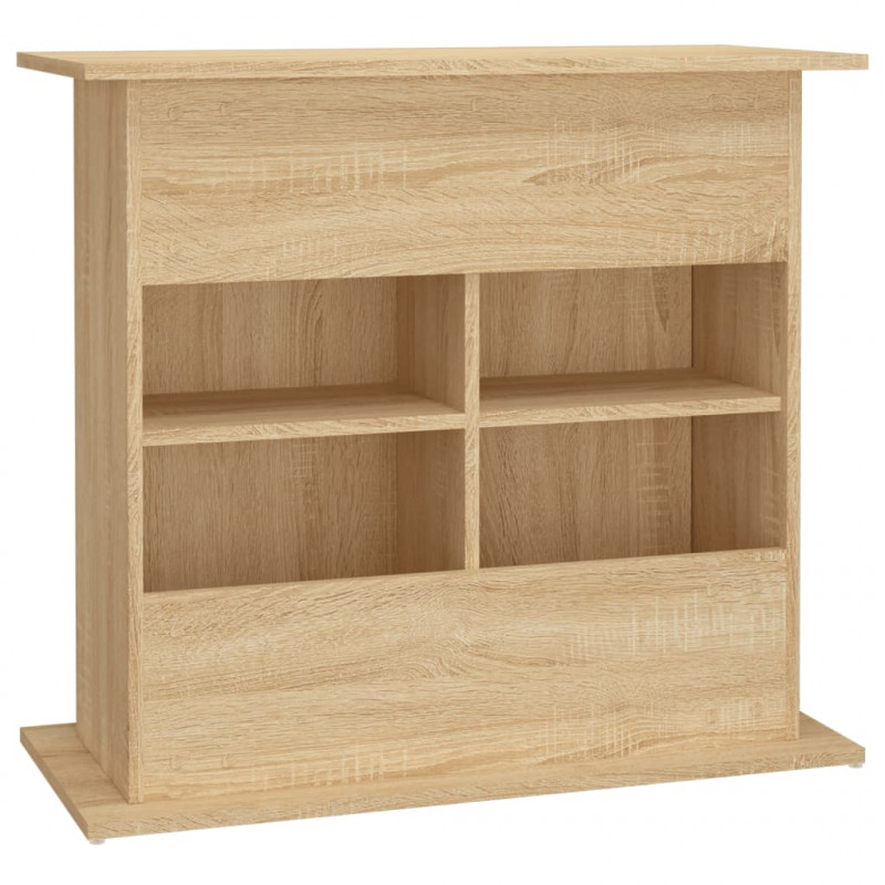 Stojak na akwarium Sonoma Oak 81x36x73 cm Drewno konstrukcyjne