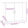 Stojak na akwarium Sonoma Oak 81x36x73 cm Drewno konstrukcyjne