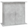 Stojak pod akwarium Betonowy Szary 81x36x73 cm Drewno konstrukcyjne