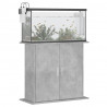 Stojak pod akwarium Betonowy Szary 81x36x73 cm Drewno konstrukcyjne