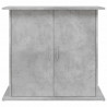 Stojak pod akwarium Betonowy Szary 81x36x73 cm Drewno konstrukcyjne