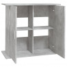Stojak pod akwarium Betonowy Szary 81x36x73 cm Drewno konstrukcyjne