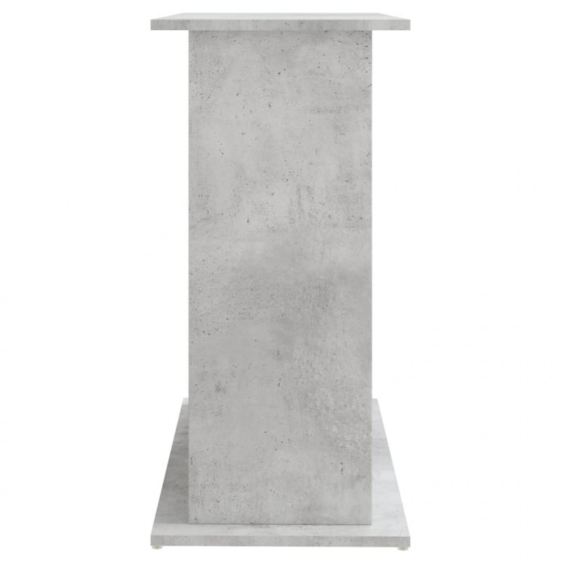 Stojak pod akwarium Betonowy Szary 81x36x73 cm Drewno konstrukcyjne