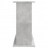 Stojak pod akwarium Betonowy Szary 81x36x73 cm Drewno konstrukcyjne
