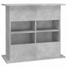 Stojak pod akwarium Betonowy Szary 81x36x73 cm Drewno konstrukcyjne