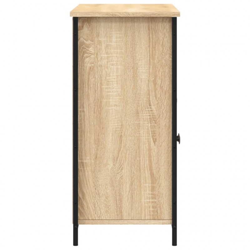 Szafka, dąb sonoma, 100x35x75 cm, materiał drewnopochodny