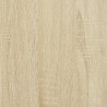 Szafka TV ze szklanymi drzwiami, dąb sonoma, 102x37x42 cm