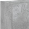 Szafka TV z LED, szarość betonu, 40,5x30x90 cm