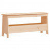 Ławka do holu 100x28x45 cm, lite drewno sosnowe