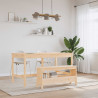 Ławka do holu 100x28x45 cm, lite drewno sosnowe