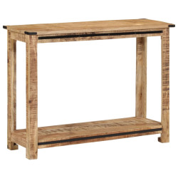 Stolik konsolowy, 100x35x75 cm, lite drewno mango