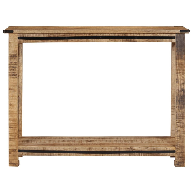 Stolik konsolowy, 100x35x75 cm, lite drewno mango