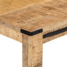 Stolik konsolowy, 100x35x75 cm, lite drewno mango