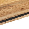 Stolik konsolowy, 100x35x75 cm, lite drewno mango
