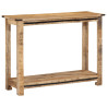 Stolik konsolowy, 100x35x75 cm, lite drewno mango