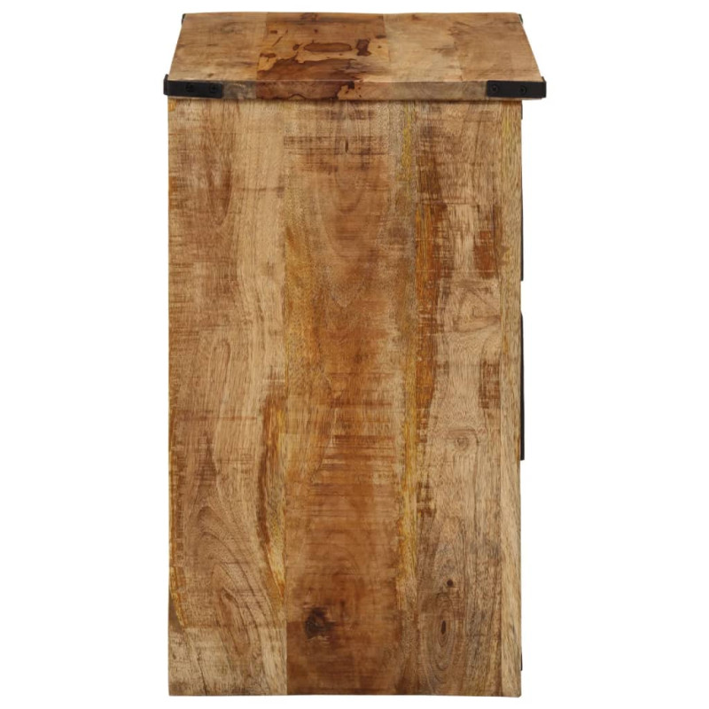 Szafka z 3 szufladami, 55x35x60 cm, lite drewno mango
