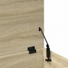 Skrzynia, dąb sonoma, 100x42x46 cm, materiał drewnopochodny