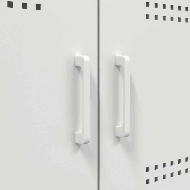 Szafka, biała, 68x39x113 cm, stal