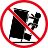 Szafka nocna, czarna, 36x39x50,5 cm, stal