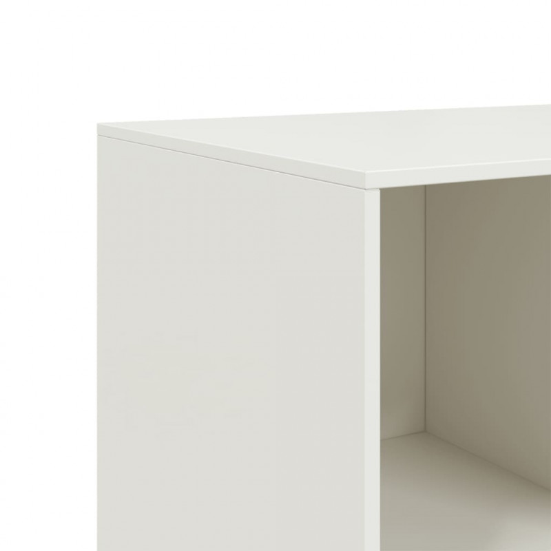 Szafka boczna, biała, 99x39x73 cm, stal