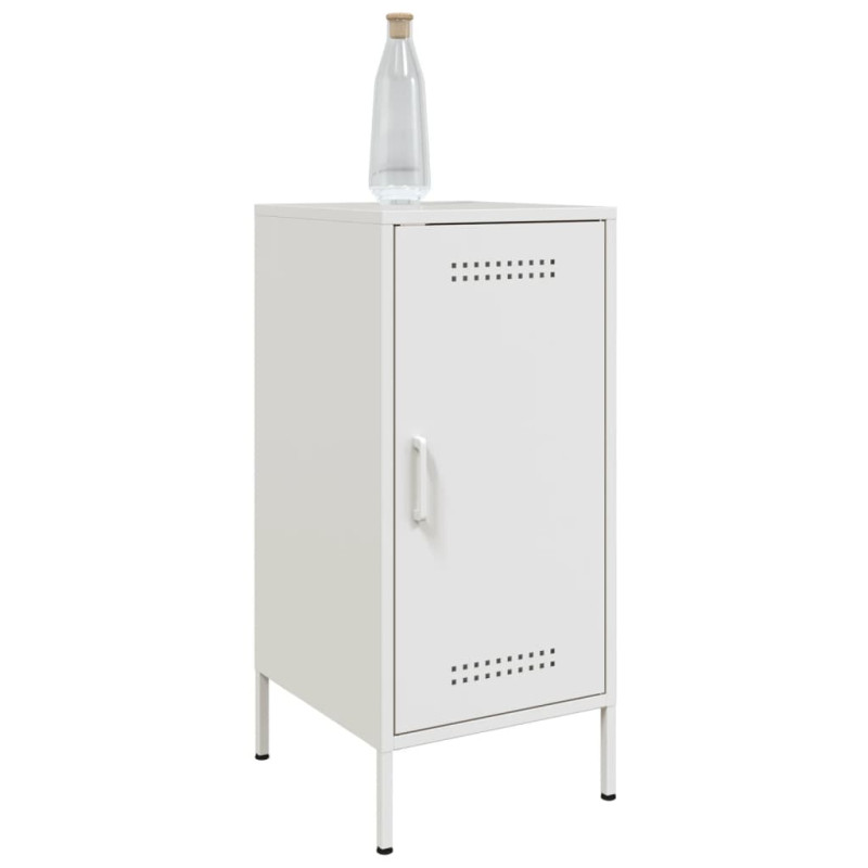 Szafka, biała, 36x39x79 cm, stal