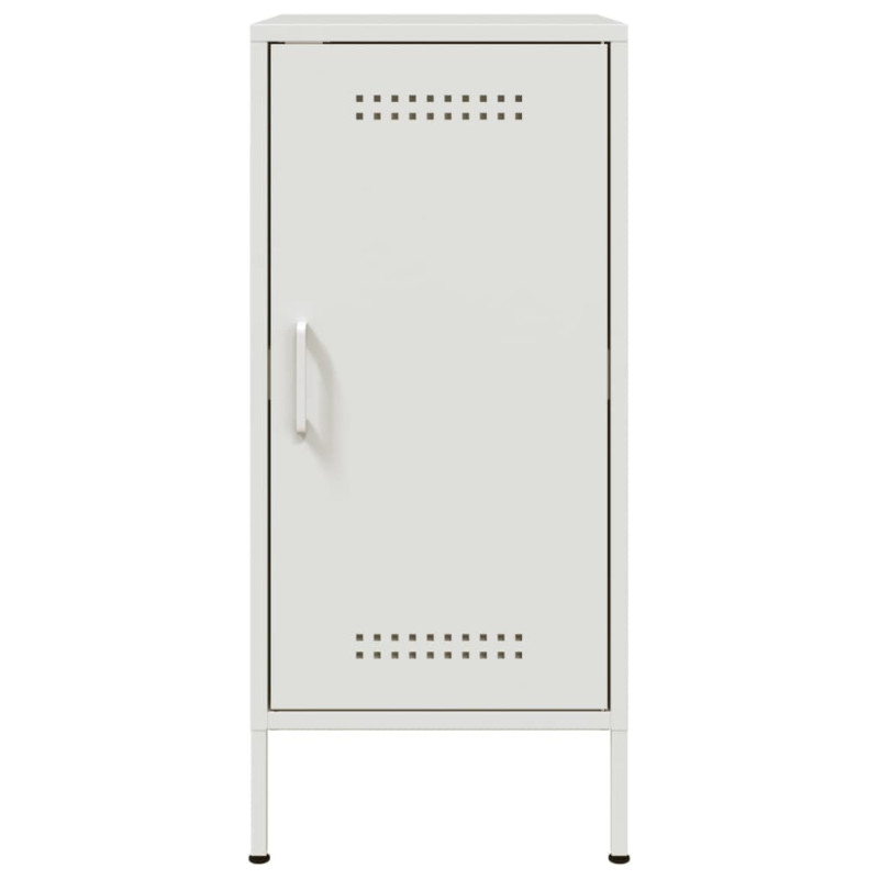 Szafka, biała, 36x39x79 cm, stal