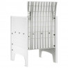 Krzesło Ogrodowe 2 pcs Biały 53 x 49 x 85 cm polipropylen