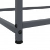 Szafka, antracytowa, 100,5x39x107 cm, stal