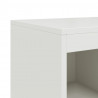 Szafka, biała, 100,5x39x107 cm, stal