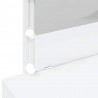 Toaletka z oświetleniem LED, biała, 100x40x120 cm
