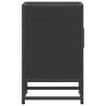 Szafka nocna, czarna, 40x31x50 cm