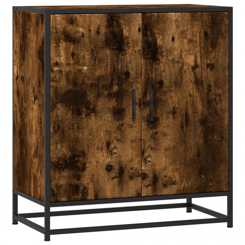 Szafka, przydymiony dąb, 68x35x76 cm, materiał drewnopochodny