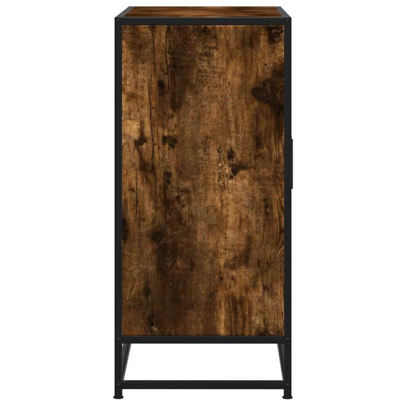 Szafka, przydymiony dąb, 68x35x76 cm, materiał drewnopochodny