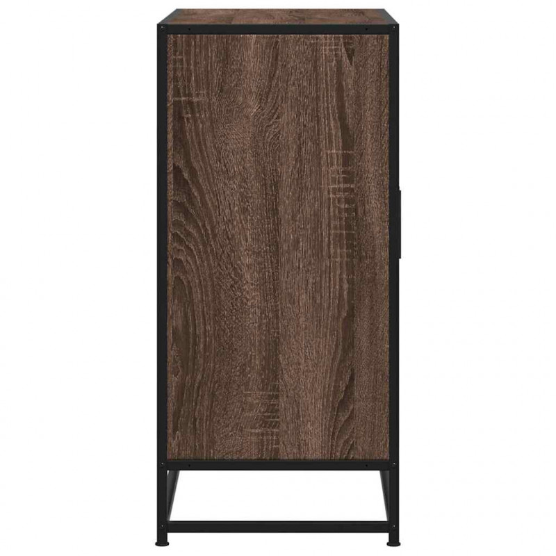 Szafka, brązowy dąb, 68x35x76 cm, materiał drewnopochodny