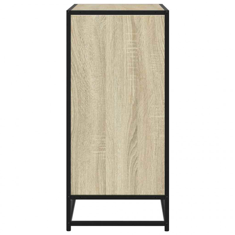 Komoda, dąb sonoma, 62x35x76 cm, materiał drewnopochodny