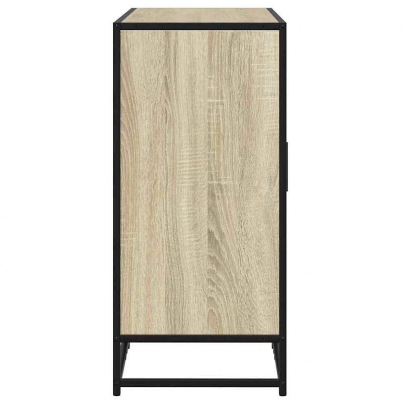 Komoda, dąb sonoma, 94x35x76 cm, materiał drewnopochodny